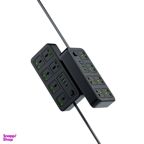 چندراهی برق و داک شارژر 10 پورت پرودو سری Blue مدل Six Universal Sockets طول 3 متر