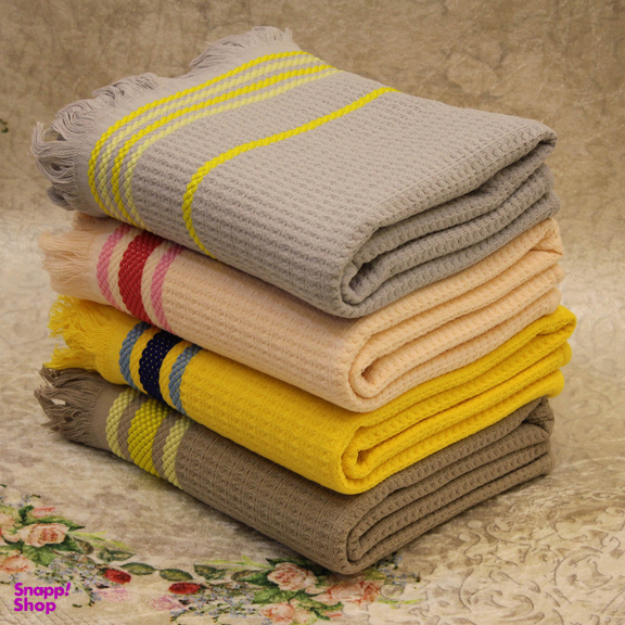 حوله حمام آشنا تبریز مدل پارچه ای سایز 140x80 سانتی‌متر