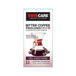 کاندوم سوییس کر مدل Coffee Prolong بسته 12 عددی