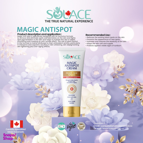 کرم ضد لک سولس مدل Magic Anti spot حجم 50 میلی لیتر
