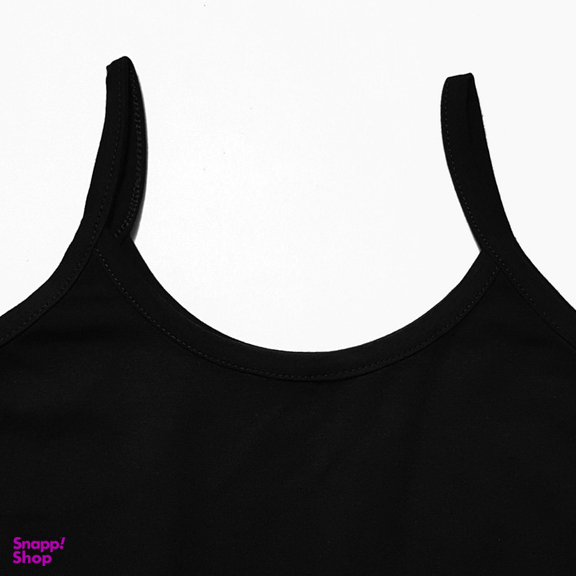 تاپ راحتی زنانه برهان تن پوش مدل پنبه ای کد 1021 رنگ مشکی