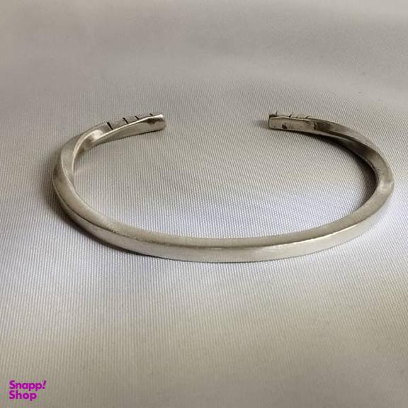 بنگل نقره مردانه کد 011