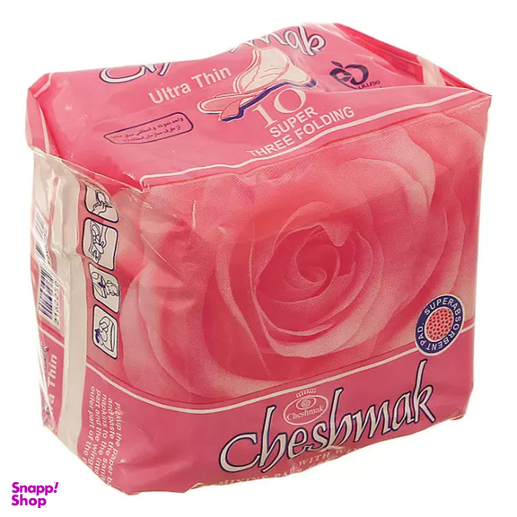 نوار بهداشتی چشمک مدل Ultra Thin Extra Large بسته 10 عددی
