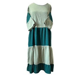 پیراهن زنانه صدف کد 052 رنگ سبز