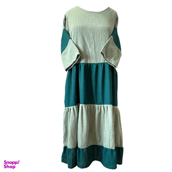 پیراهن زنانه صدف کد 052 رنگ سبز