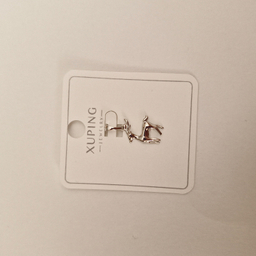 پلاک گردنبند زنانه ژوپینگ طرح گوزن کد 43