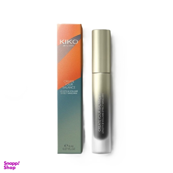 ریمل حجم دهنده و حالت دهنده کیکو میلانو مدل BALANCE رنگ مشکی