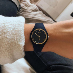 ساعت عقربه ای زنانه آیس واچ مدل 016301 رنگ سرمه ای