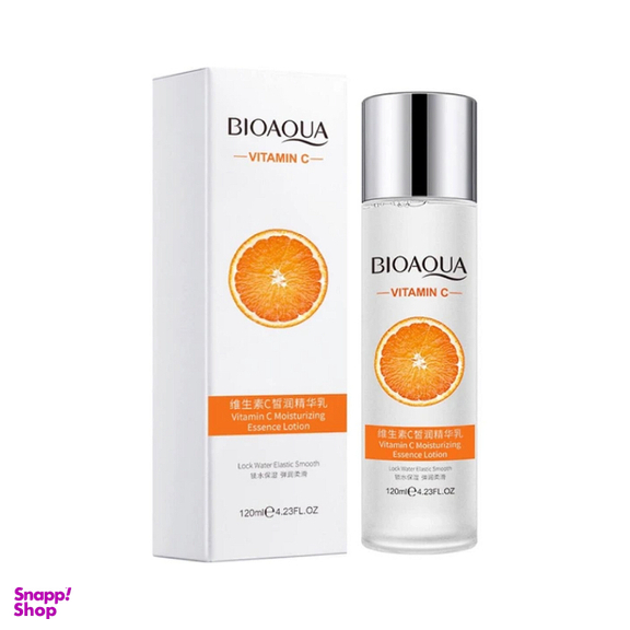 لوسیون بدن بایوآکوا مدل Vitamin C حجم 120 میلی لیتر
