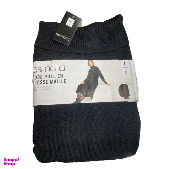 پیراهن زنانه اسمارا کد ESD04 رنگ مشکی