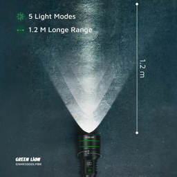 چراغ قوه گرین لاین کد GNHR3000LMBK