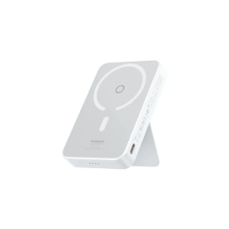پاوربانک بی‌ سیم 20 وات بیسوس مدل MagPro Magnetic Bracket 20W ظرفیت 5000 میلی آمپر ساعت به همراه کابل USB-C