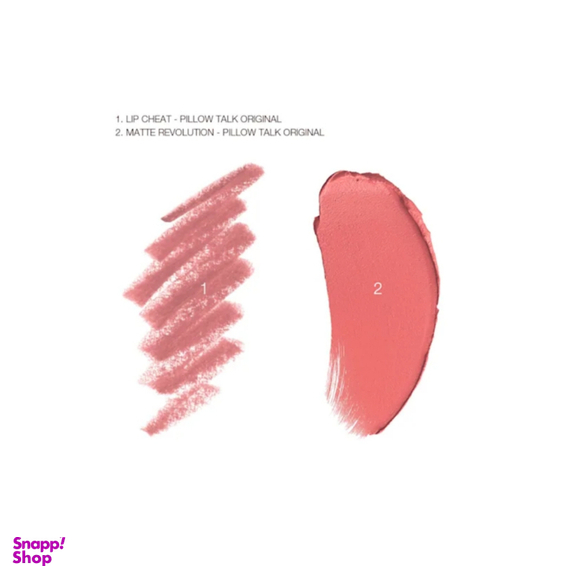 رژلب و خط لب شارلوت تیلبری مدل pillow talk oginal سایز مینی مجموعه 2 عددی