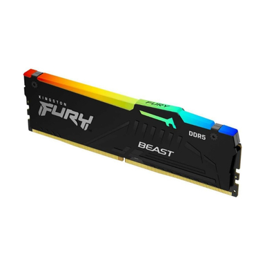 رم کامپیوتر کینگستون مدل FURY Beast RGB 6000MHz CL30 ظرفیت 32 گیگابایت