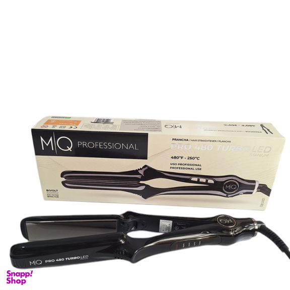 اتو و حالت دهنده مو ام کیو مدل pro 480 turbo led