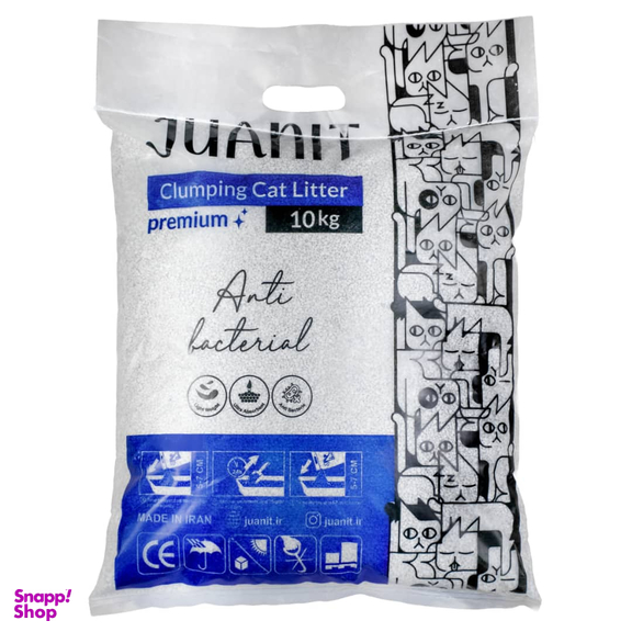 خاک گربه ژوانیت مدل آبی وزن 10 کیلوگرم