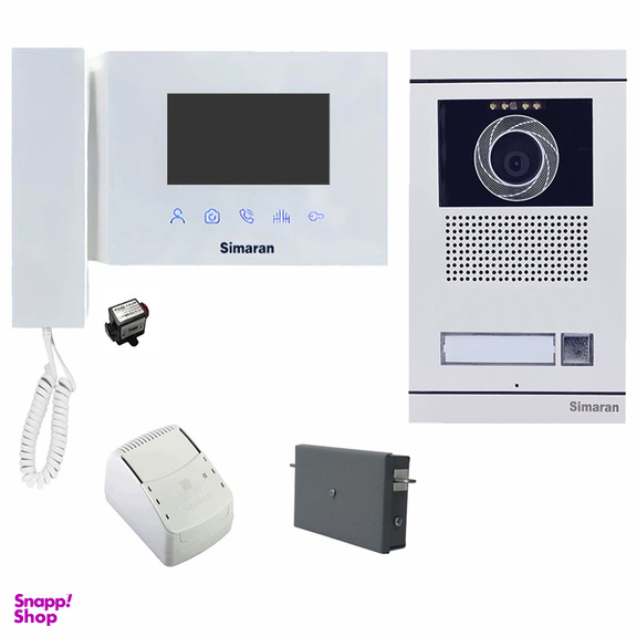 دربازکن تصویری سیماران مدل 47TKM-VFBC1 مجموعه 5 عددی
