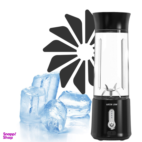 شیکر شارژی گرین لاین مدل Jet Plus Six Blades Juicer گنجایش 0.5 لیتر