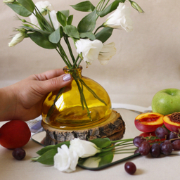 گلدان شیشه ای مدل SD30