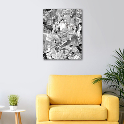 تابلو شاسی عرش مدل انیمه اتک آن تایتان Attack on Titan کد As3714