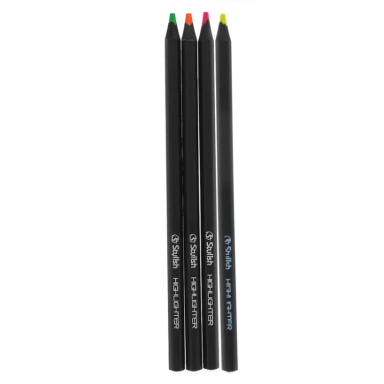 مداد رنگی استایلیش مدل HiGHLIGHTER بسته 4 عددی