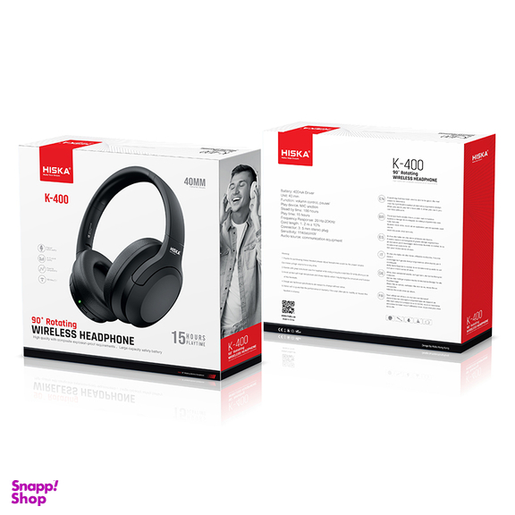 هدفون بلوتوثی هیسکا مدل K-400