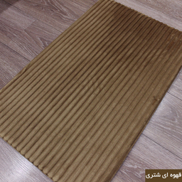 پادری شاران هوم مدل 3 لایه اسفنج دار طرح مخمل ویژه سایز 50×100 سانتی متر