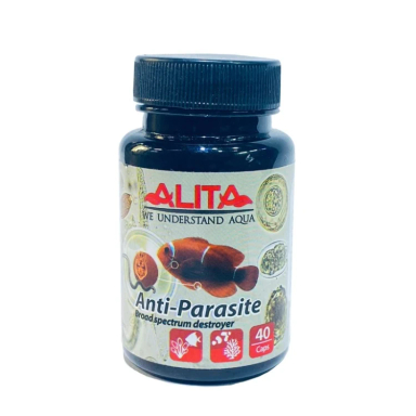 دارو ضد انگل ماهی آکواریوم آلیتا مدل Anti parasite بسته 40 عددی