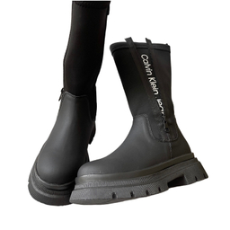 بوت زنانه طرح کلوین کلاین مدل CK21 رنگ مشکی