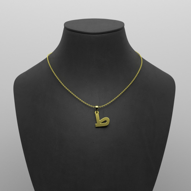 گردنبند طلا 18 عیار زنانه مدوپد مدل حرف ط کد I3-1-1447