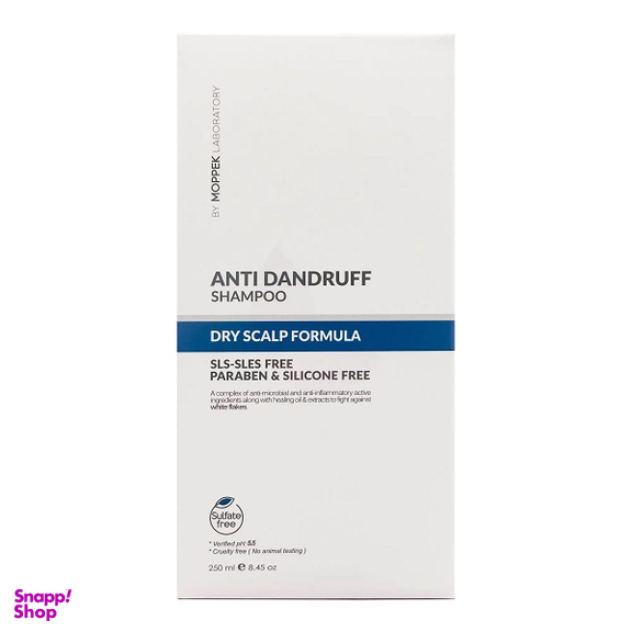شامپو ضد شوره مو موپک مدل Dry Scalp حجم 250 میلی لیتر