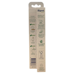 مسواک سیگنال مدل Bambou Naturel برس خیلی نرم