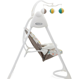 تاب برقی نوزاد گراکو مدل graco swing lovin hug patchwork grey new