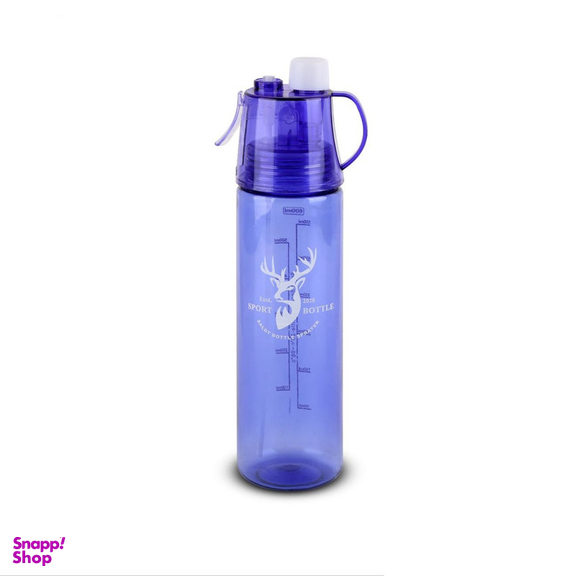 قمقمه دوچرخه مدل اسپری دار گنجایش 0.6 لیتر