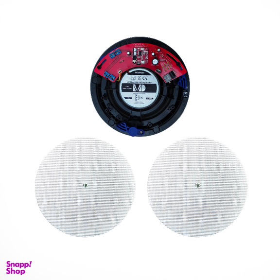 اسپیکر سقفی بلوتوثی 6 اینچ ام دی کد MD-MCL640BT3 بسته 3 عددی