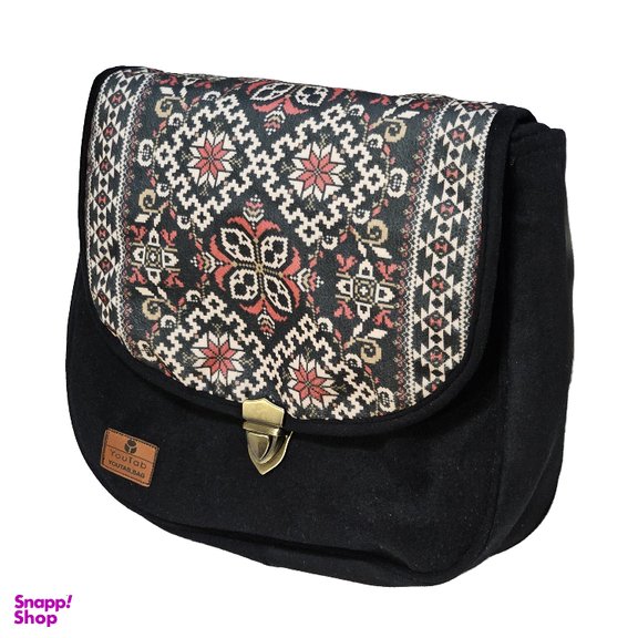 کیف دوشی زنانه یوتاب مدل مخمل سنتی کد S-05