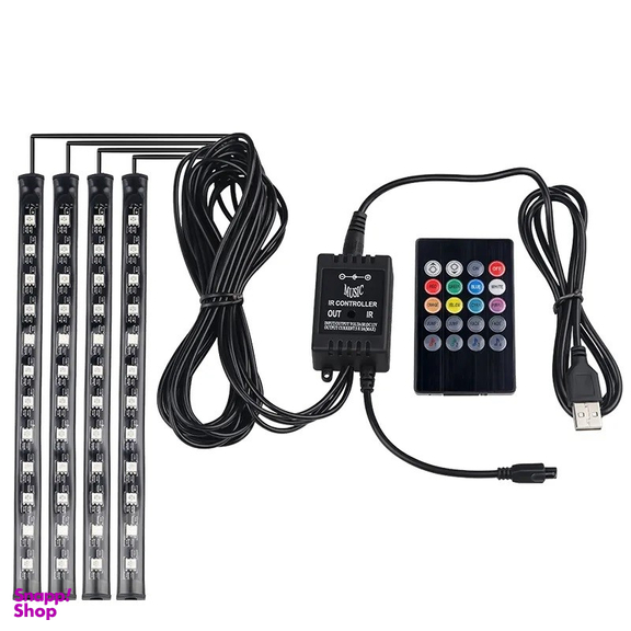 کیت نورپردازی داخل خودرو اتمسفر مدل COLORFUL7