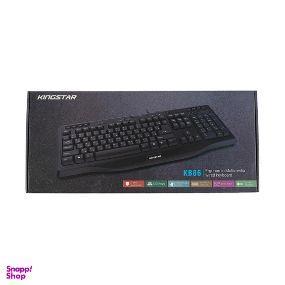 کیبورد کینگ استار مدل KB86