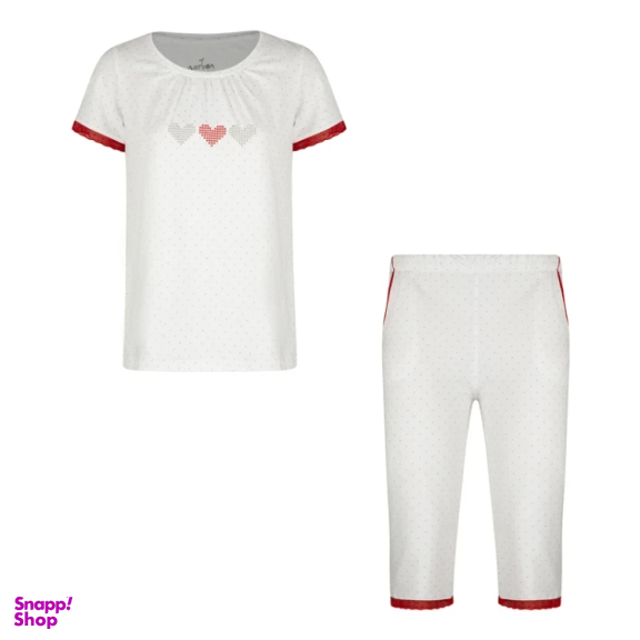 ست تیشرت و شلوارک زنانه مدل GD-17359934