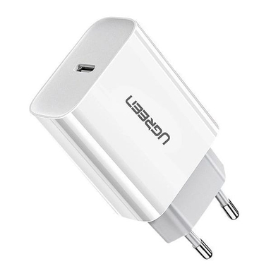 شارژر دیواری 20 وات با پورت USB-C PD یوگرین مدل CD137 کد 60450