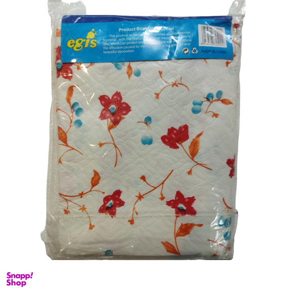 کاور لباسشویی Egis طرح گلدار مخصوص لباسشویی دوقلو کد 105