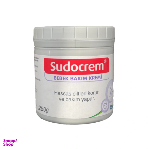 کرم سوختگی پا نوزاد سودوکرم حاوی زینک اکسید وزن 250 گرم