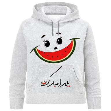 هودی دخترانه مدل هندونه لبخند A282