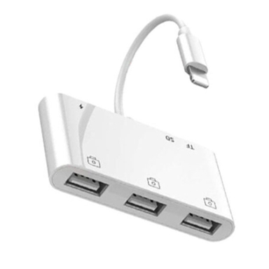 مبدل لایتنینگ کوتتسی مدل Lightning Card Reader کد 33008