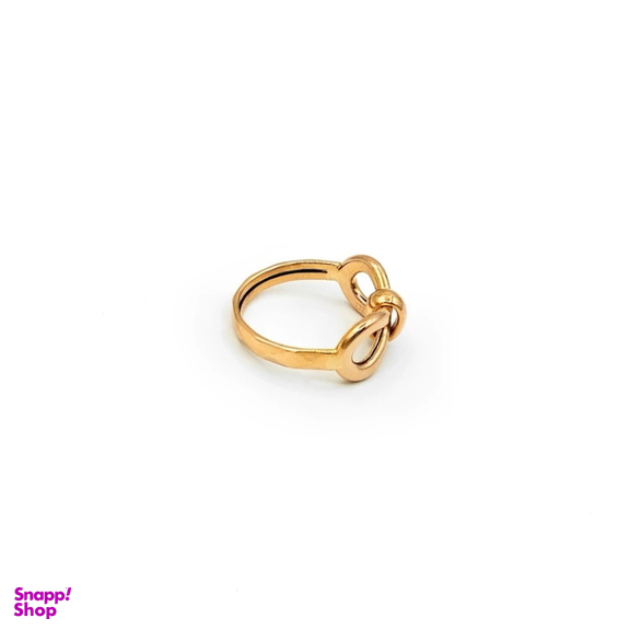 انگشتر طلا 18 عیار زنانه طرح پاپیونی کد 361 سایز 55