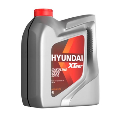 روغن موتور هیوندای اکستیر مدل SAE 20W50 SL حجم 4 لیتر