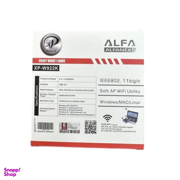 دانگل Wifi ایکس پی-پروداکت مدل XP-W922K