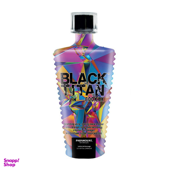 لوسیون بدن پارامونت مدل Black Titan حجم 340 میلی لیتر