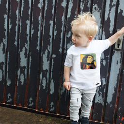 تیشرت آستین کوتاه دخترانه 27 مدل Bob Marley Color کد MH943