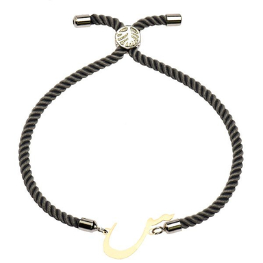 دستبند طلا 18 عیار دخترانه کرابو طرح س مدل Krd1517